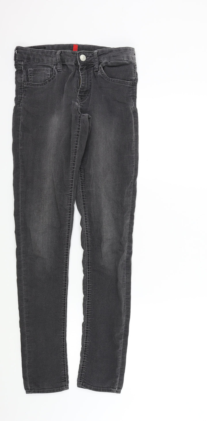 H&M Womens Black   Skinny Jeans Size 10 L32 in