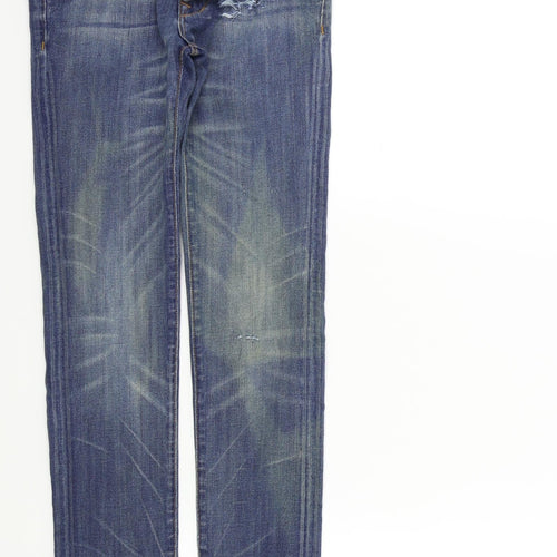 artistic milliners Womens Blue   Skinny Jeans Size 6 L28 in