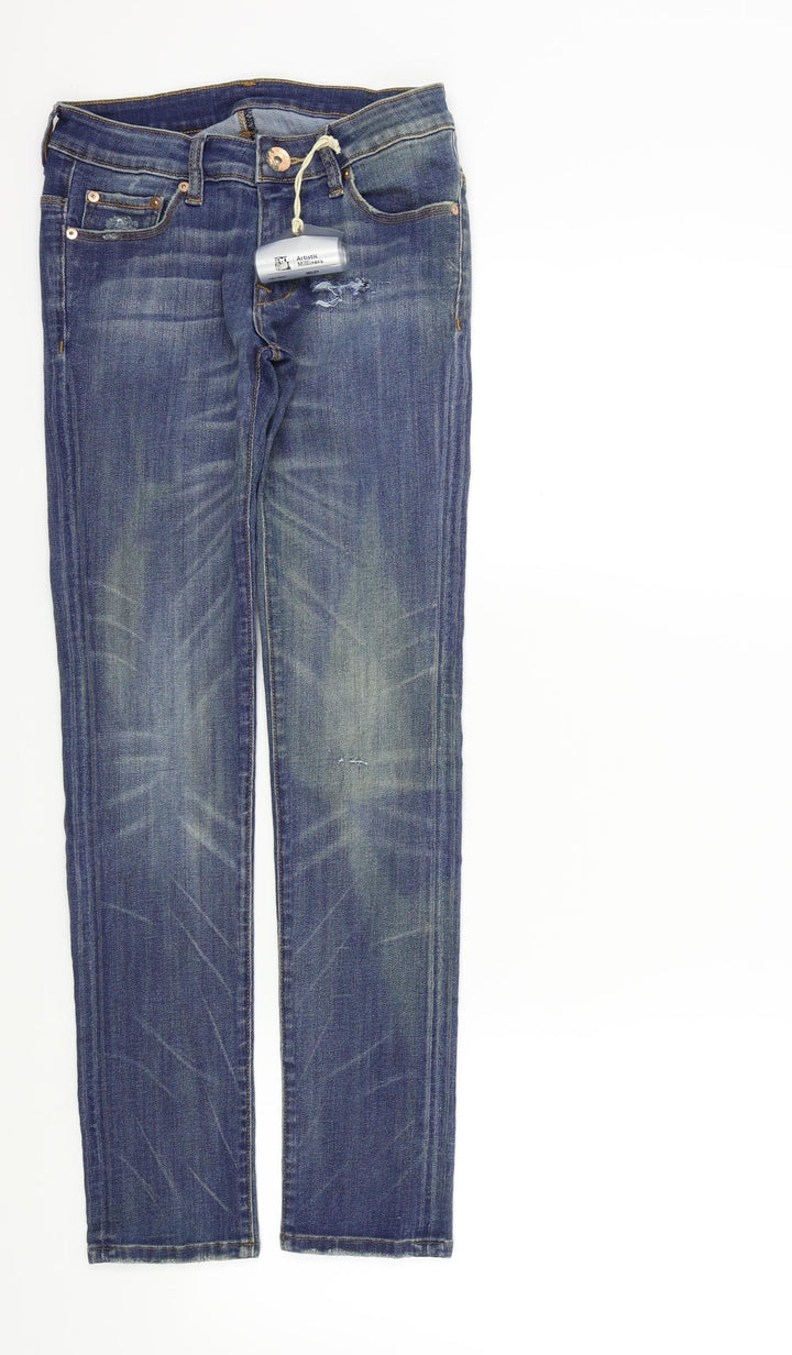 artistic milliners Womens Blue   Skinny Jeans Size 6 L28 in