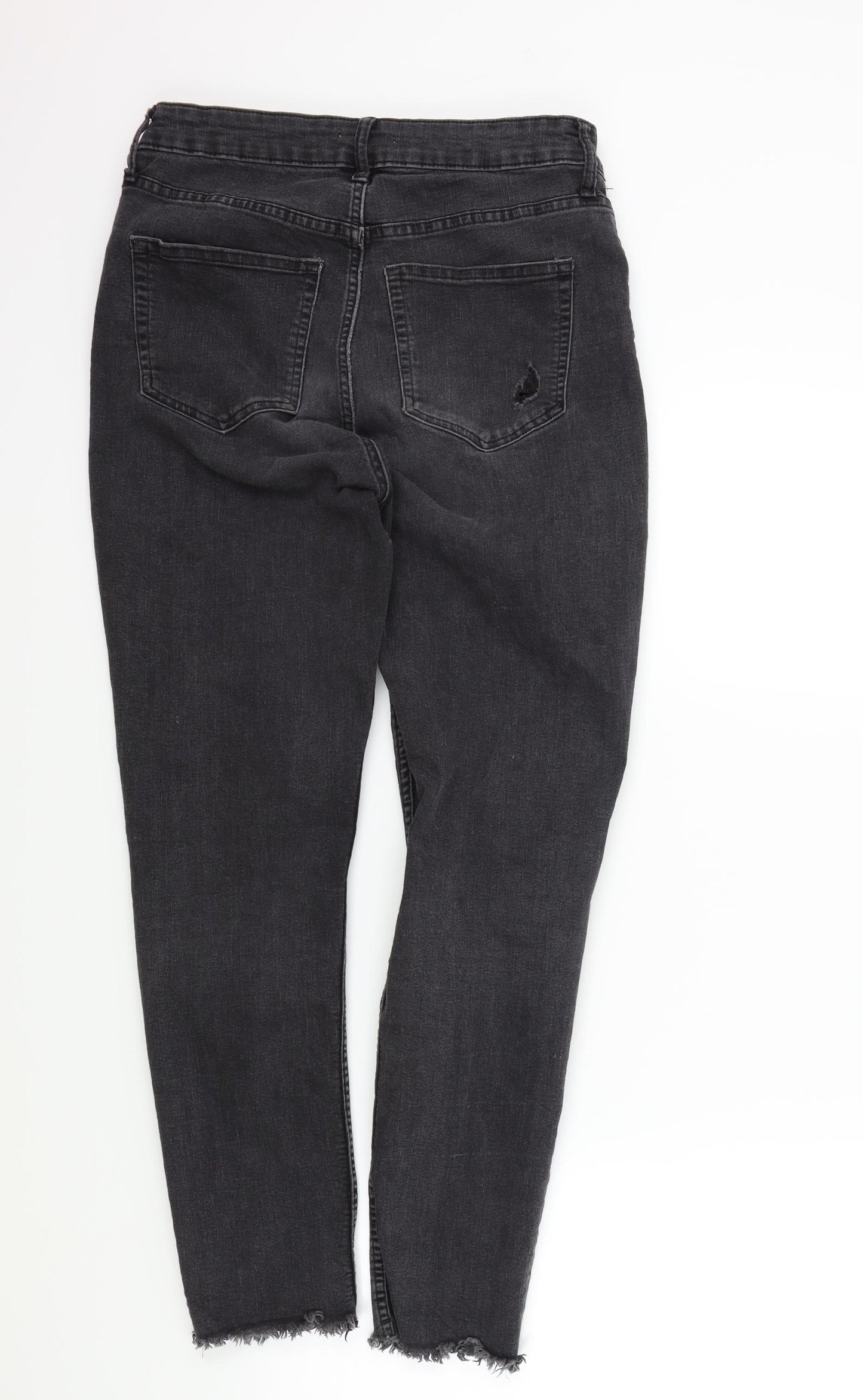H&M Womens Black   Skinny Jeans Size 12 L27 in