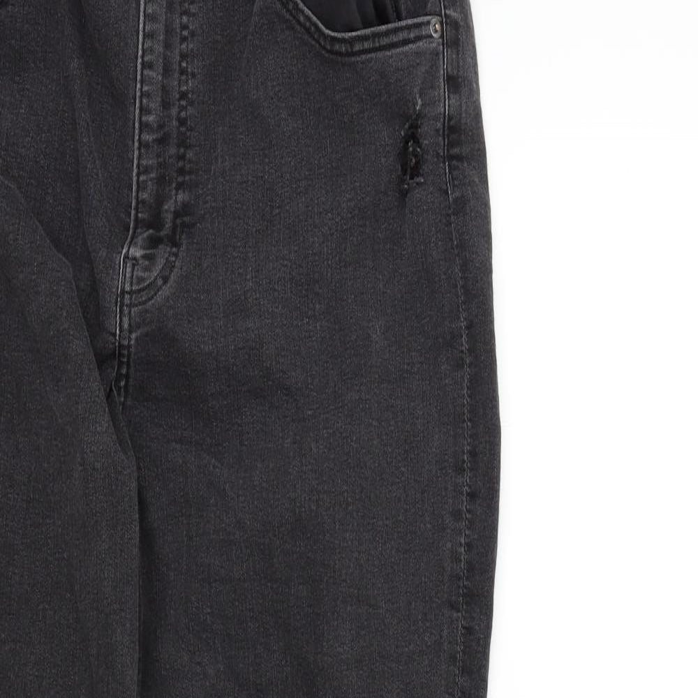H&M Womens Black   Skinny Jeans Size 12 L27 in