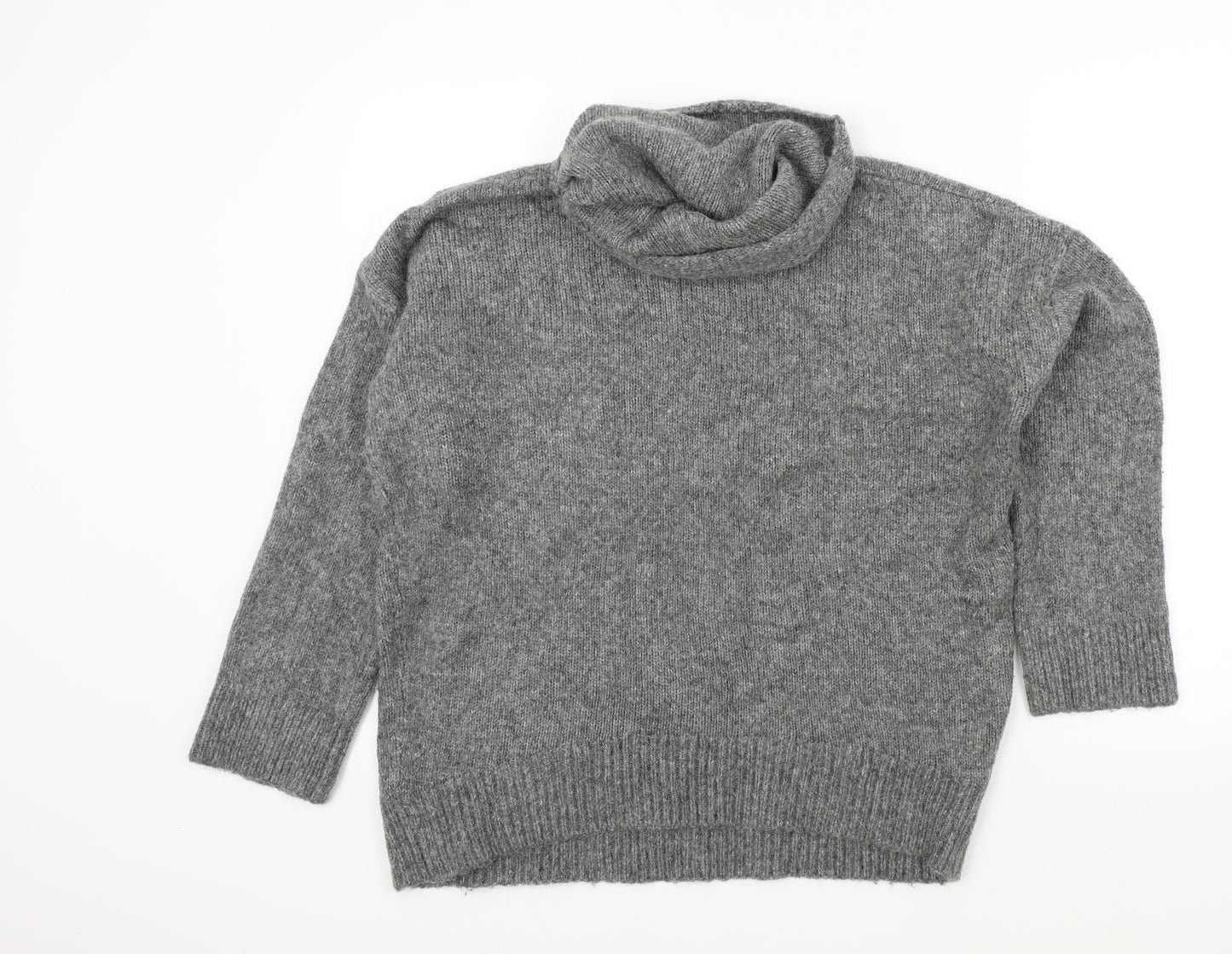 H&M Womens Grey   Pullover Jumper Size S