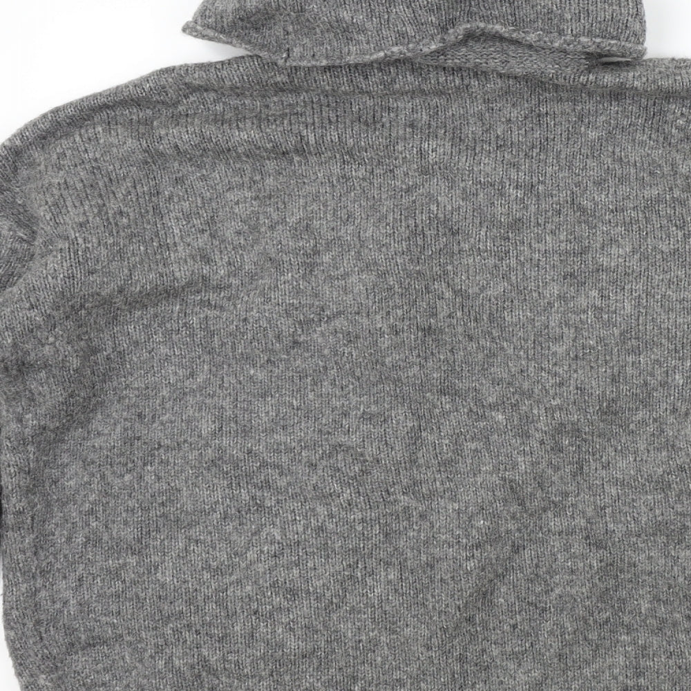 H&M Womens Grey   Pullover Jumper Size S