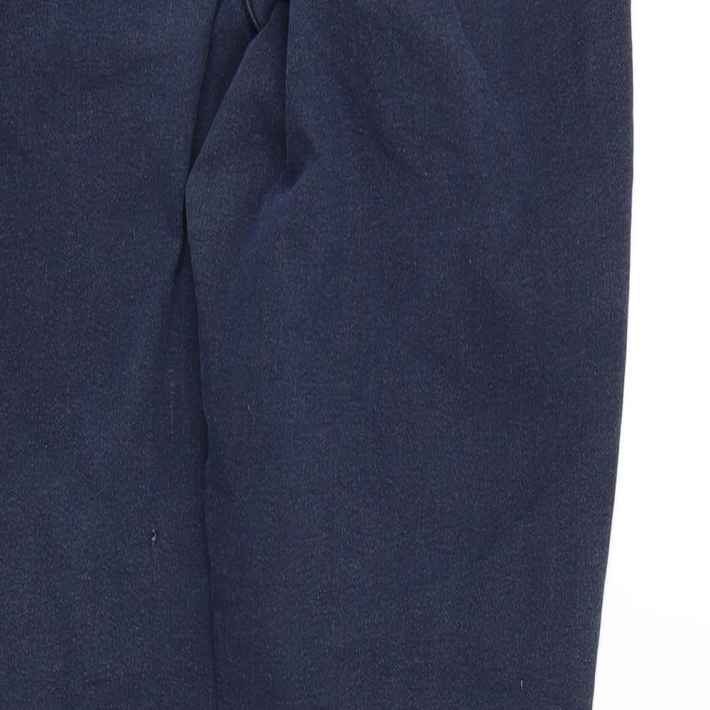 M&S Womens Blue   Skinny Jeans Size 14 L27 in