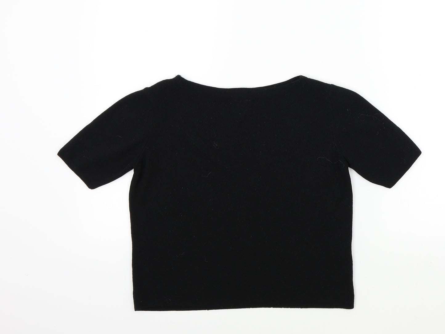 Laura Ashley Womens Black   Pullover Jumper Size M
