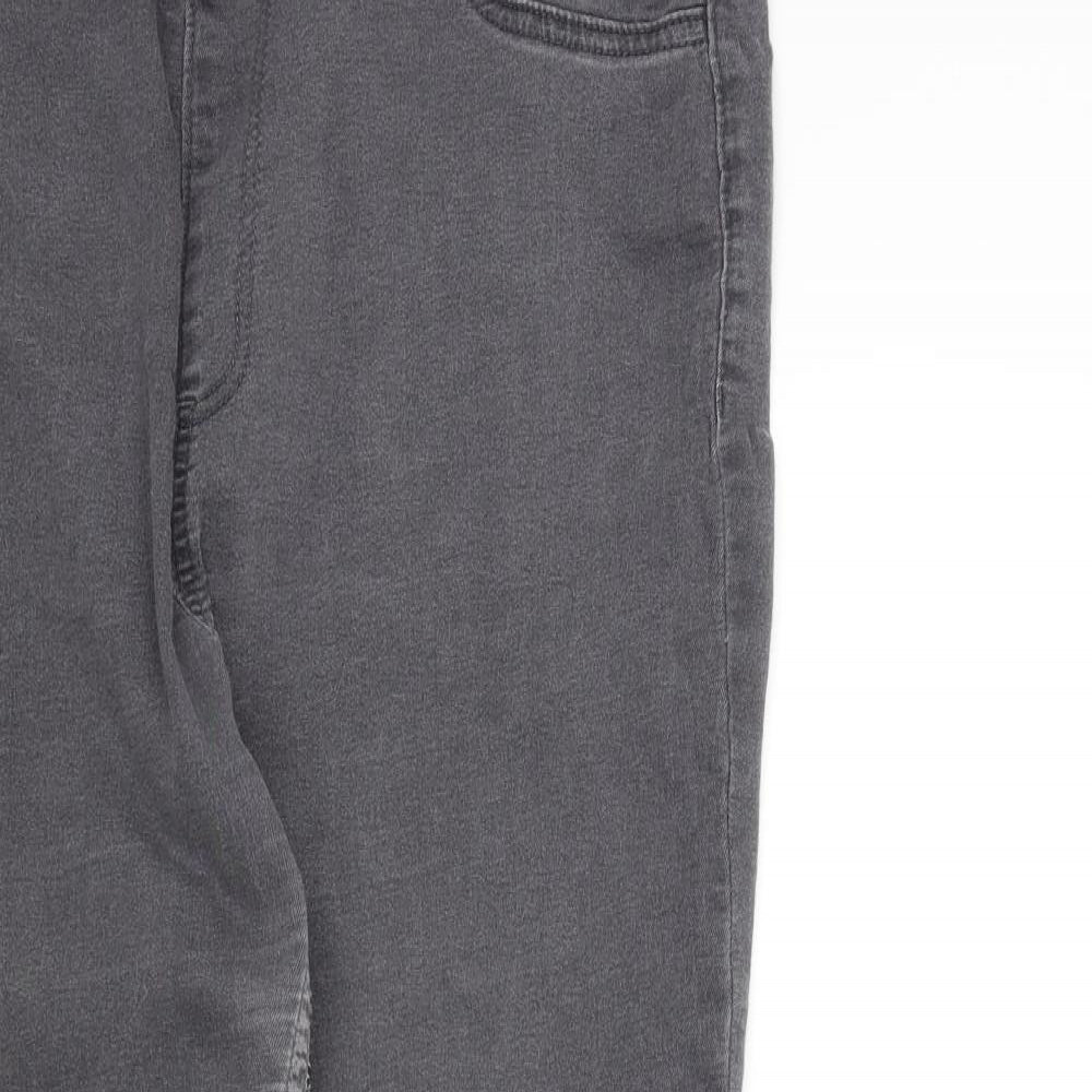 M&S Womens Grey   Skinny Jeans Size 18 L27 in