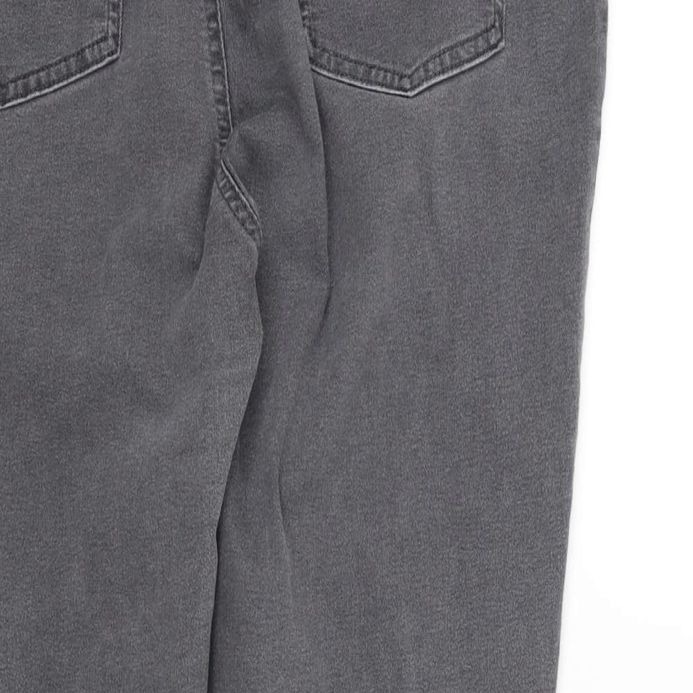 M&S Womens Grey   Skinny Jeans Size 18 L27 in