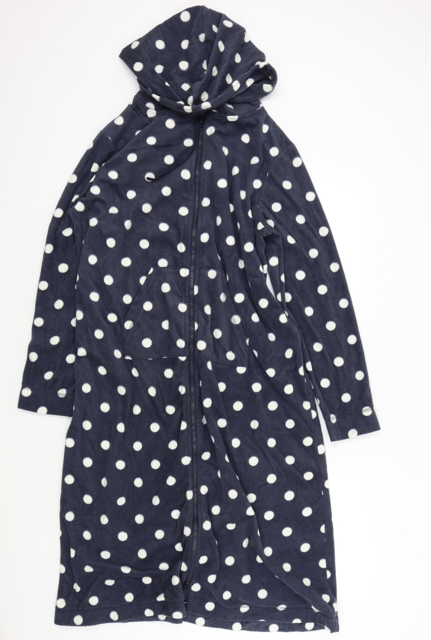 Preworn Womens Grey Polka Dot  Top Nightshirt Size 12