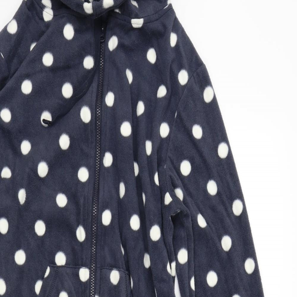 Preworn Womens Grey Polka Dot  Top Nightshirt Size 12