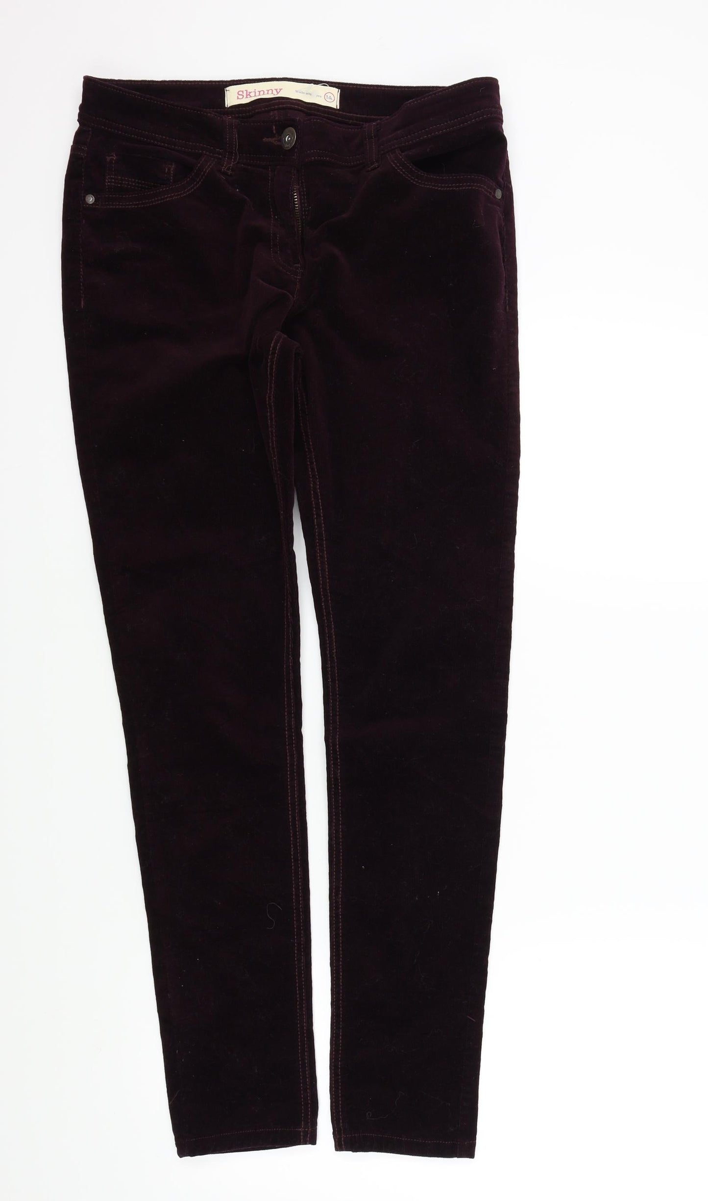 NEXT Womens Red   Trousers  Size 14 L31 in