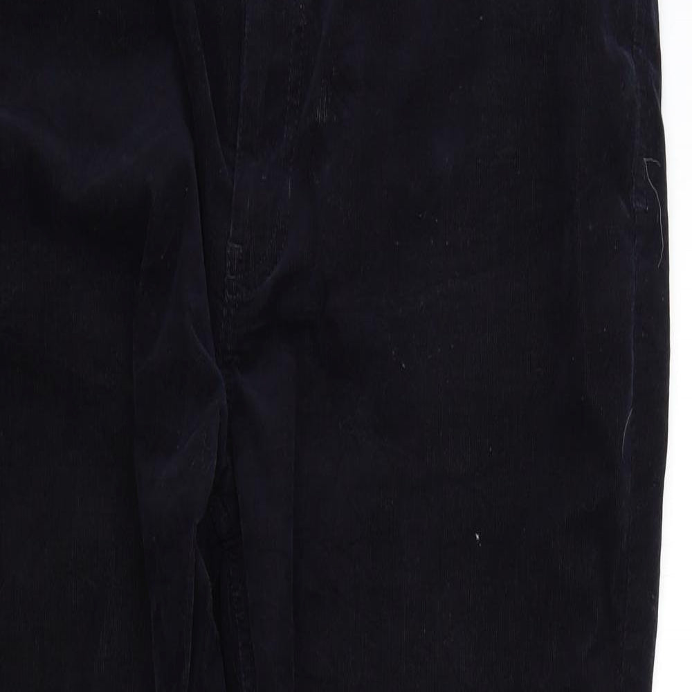 M&S Womens Black   Trousers  Size 16 L29 in