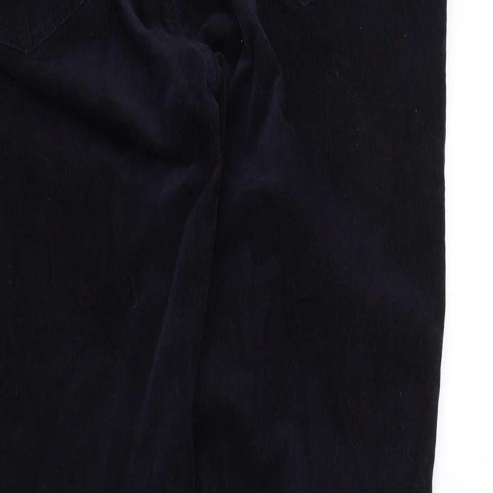 M&S Womens Black   Trousers  Size 16 L29 in