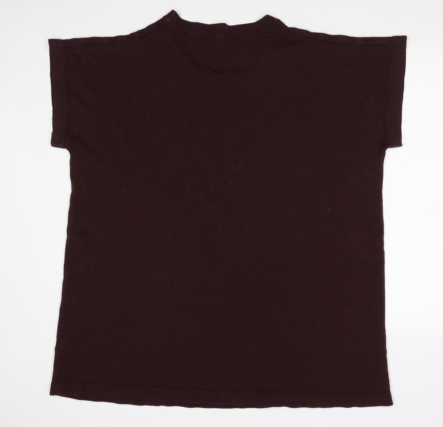 Preworn Womens Brown   Basic T-Shirt Size 30
