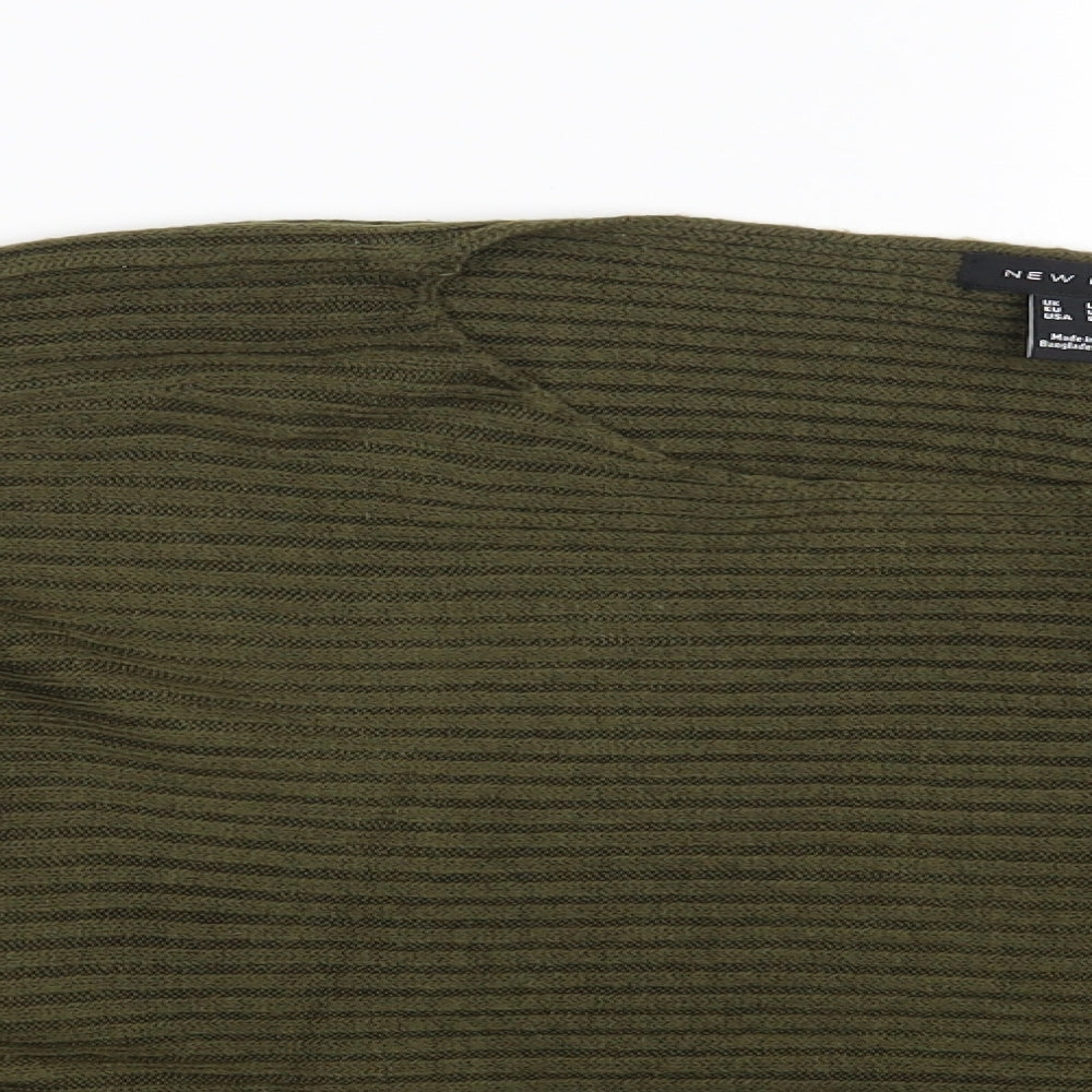 New Look Womens Green   Pullover Jumper Size L