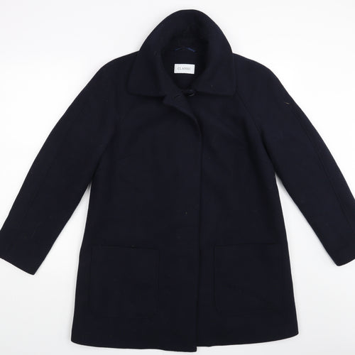 Classic Womens Blue  Corduroy Jacket  Size 14