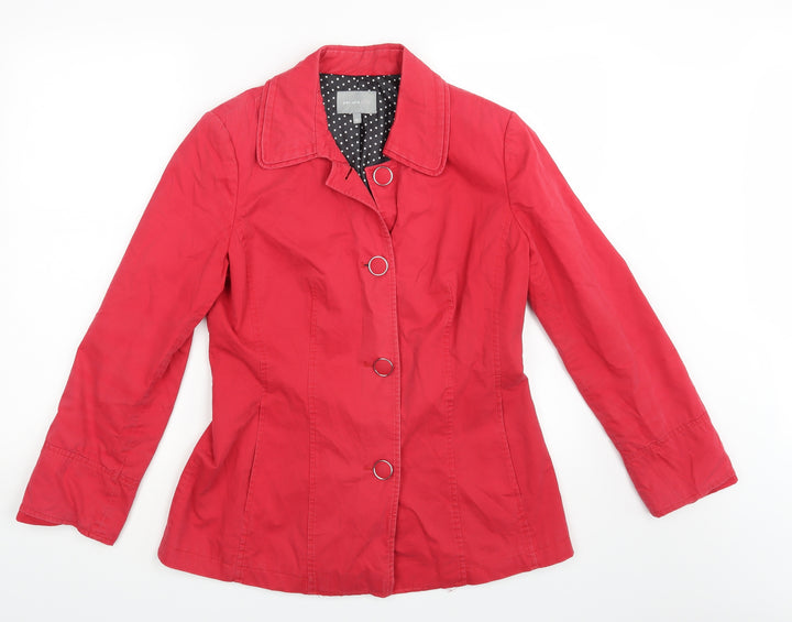 Per Una Womens Red   Jacket  Size 10