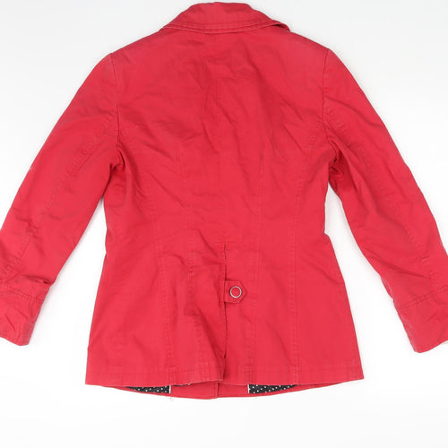 Per Una Womens Red   Jacket  Size 10