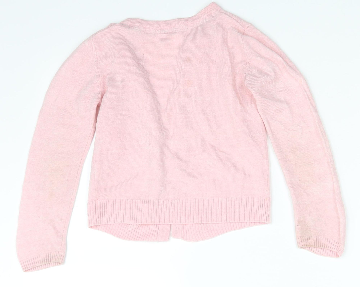 Young Dimension Girls Pink   Cardigan Jumper Size 5-6 Years