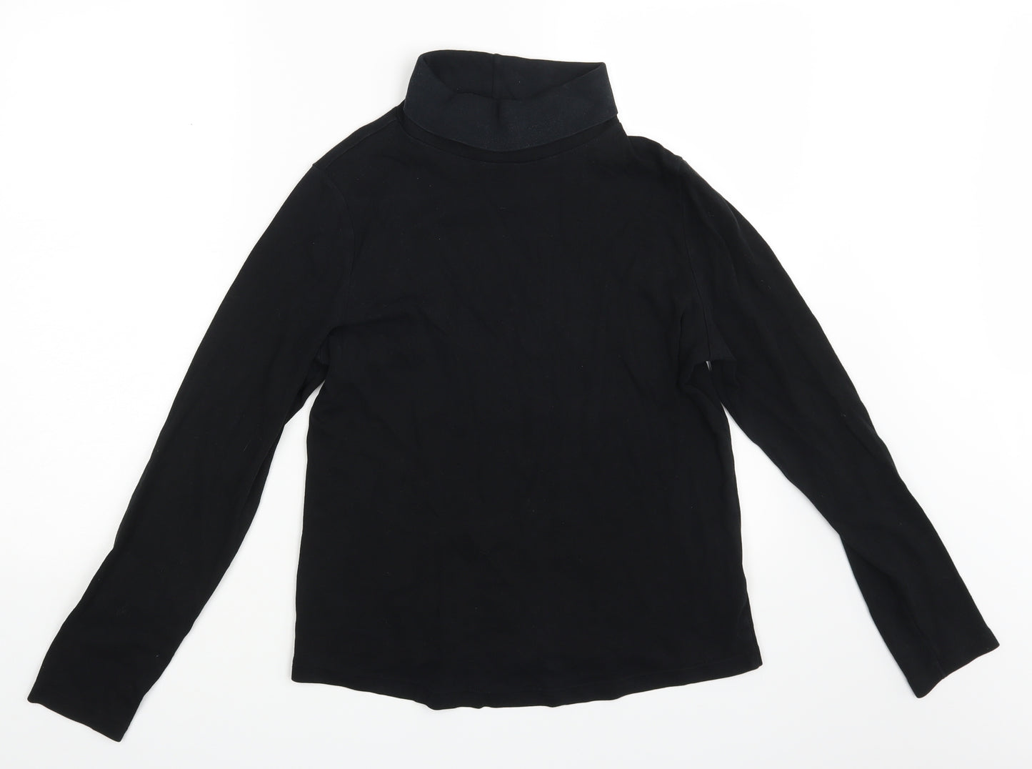 BHS Womens Black   Basic T-Shirt Size 16