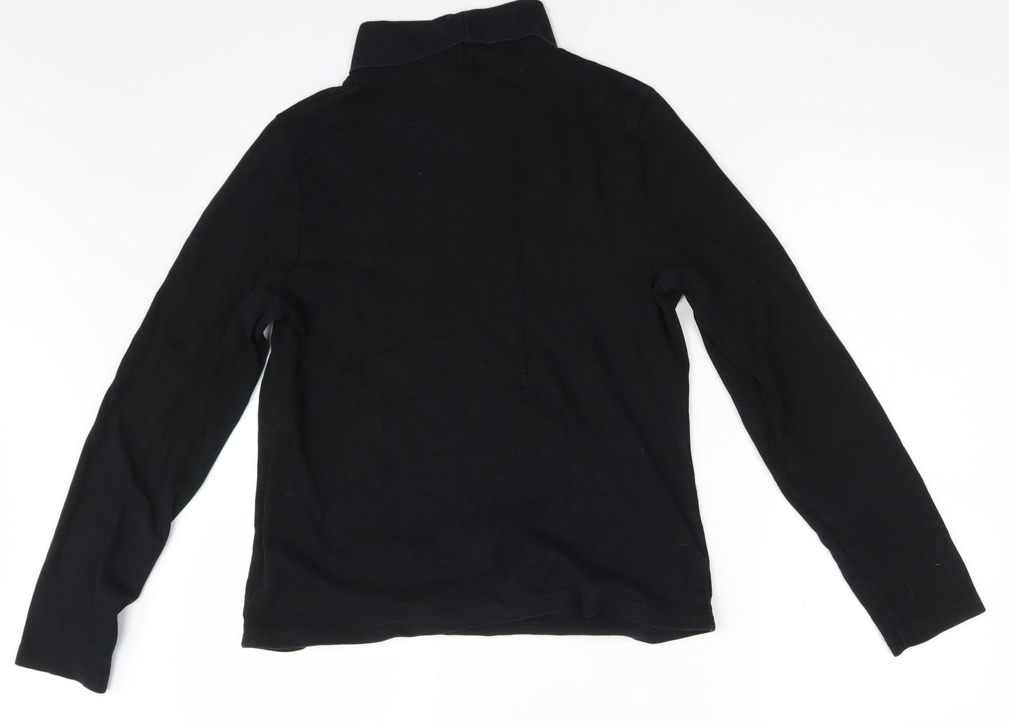 BHS Womens Black   Basic T-Shirt Size 16