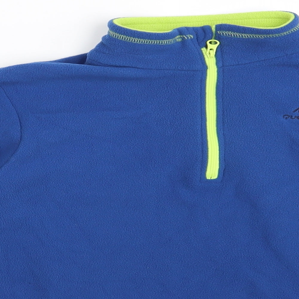 Quechua Boys Blue   Pullover Jumper Size 14 Years