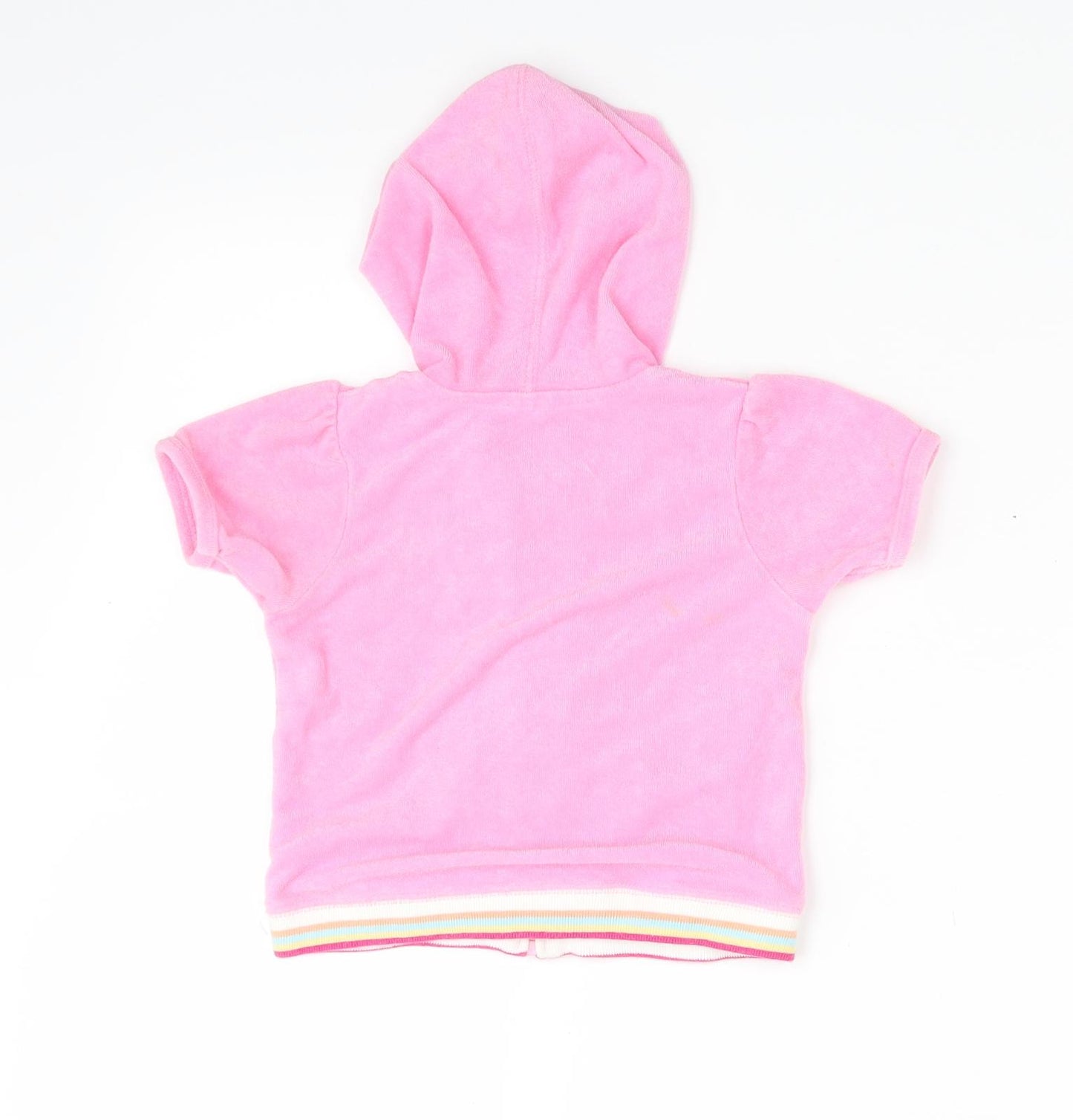 George Girls Pink   Cardigan Jumper Size 6-9 Months