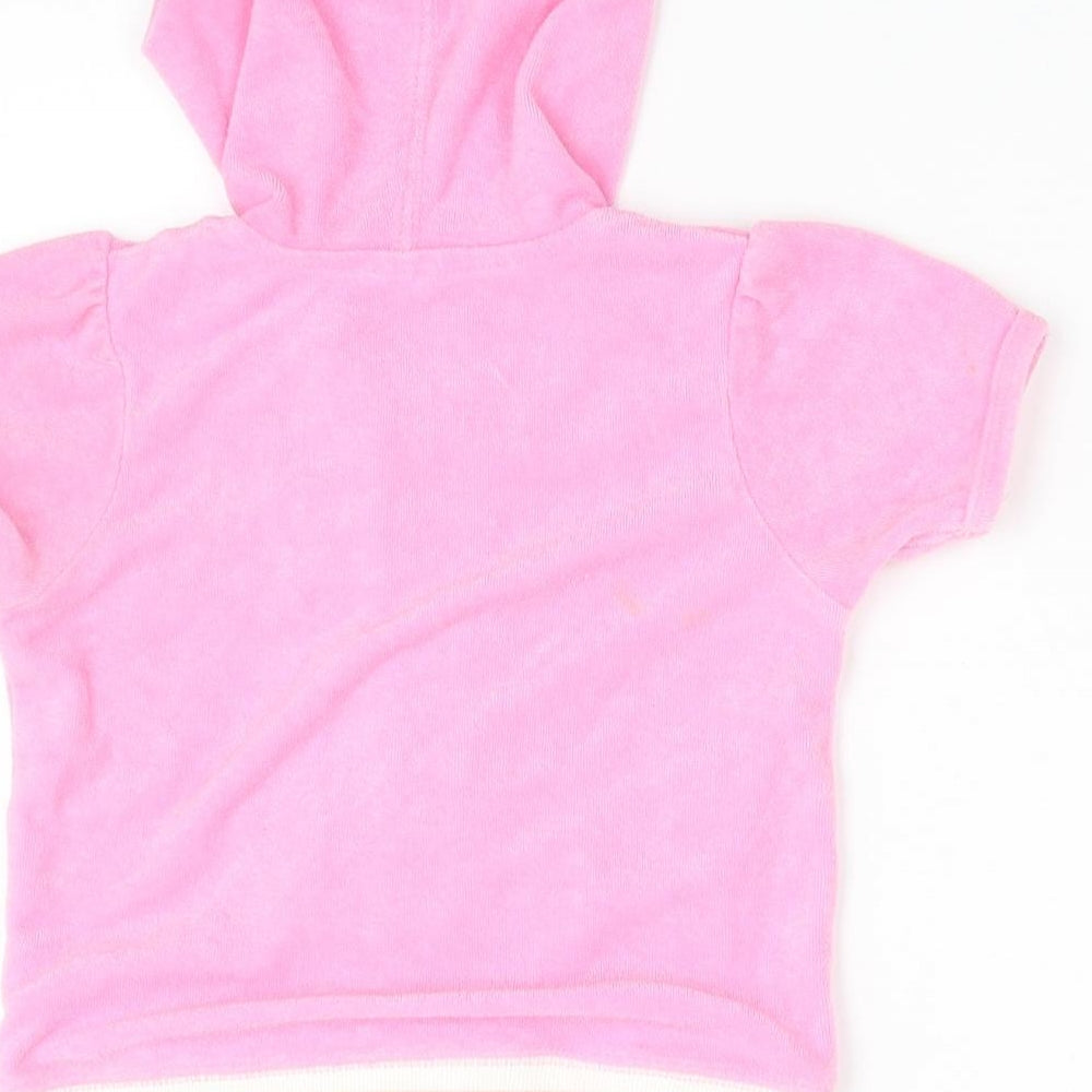George Girls Pink   Cardigan Jumper Size 6-9 Months