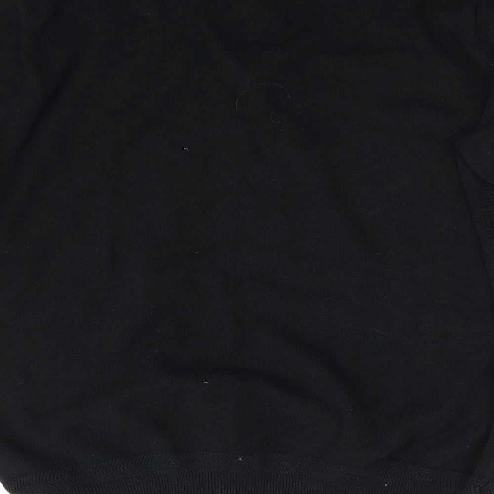 Black Mens Black   Pullover Jumper Size M