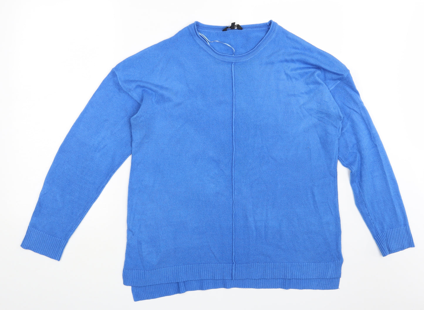 Pep & Co Womens Blue   Pullover Sweatshirt Size 18