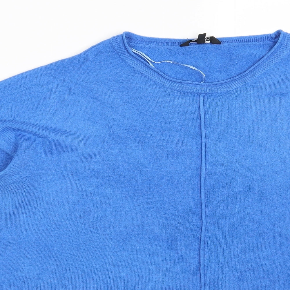 Pep & Co Womens Blue   Pullover Sweatshirt Size 18