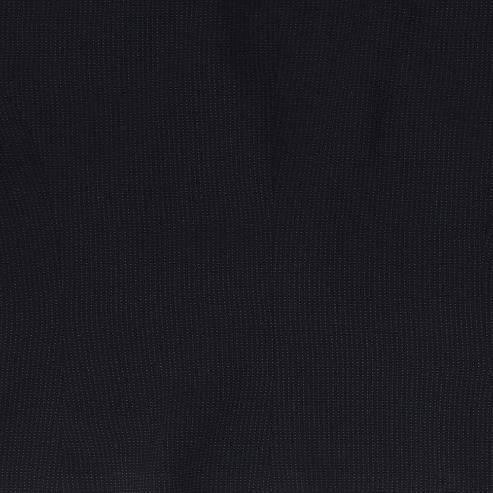AMARANTO Womens Black Polka Dot  Jacket Blazer Size 12