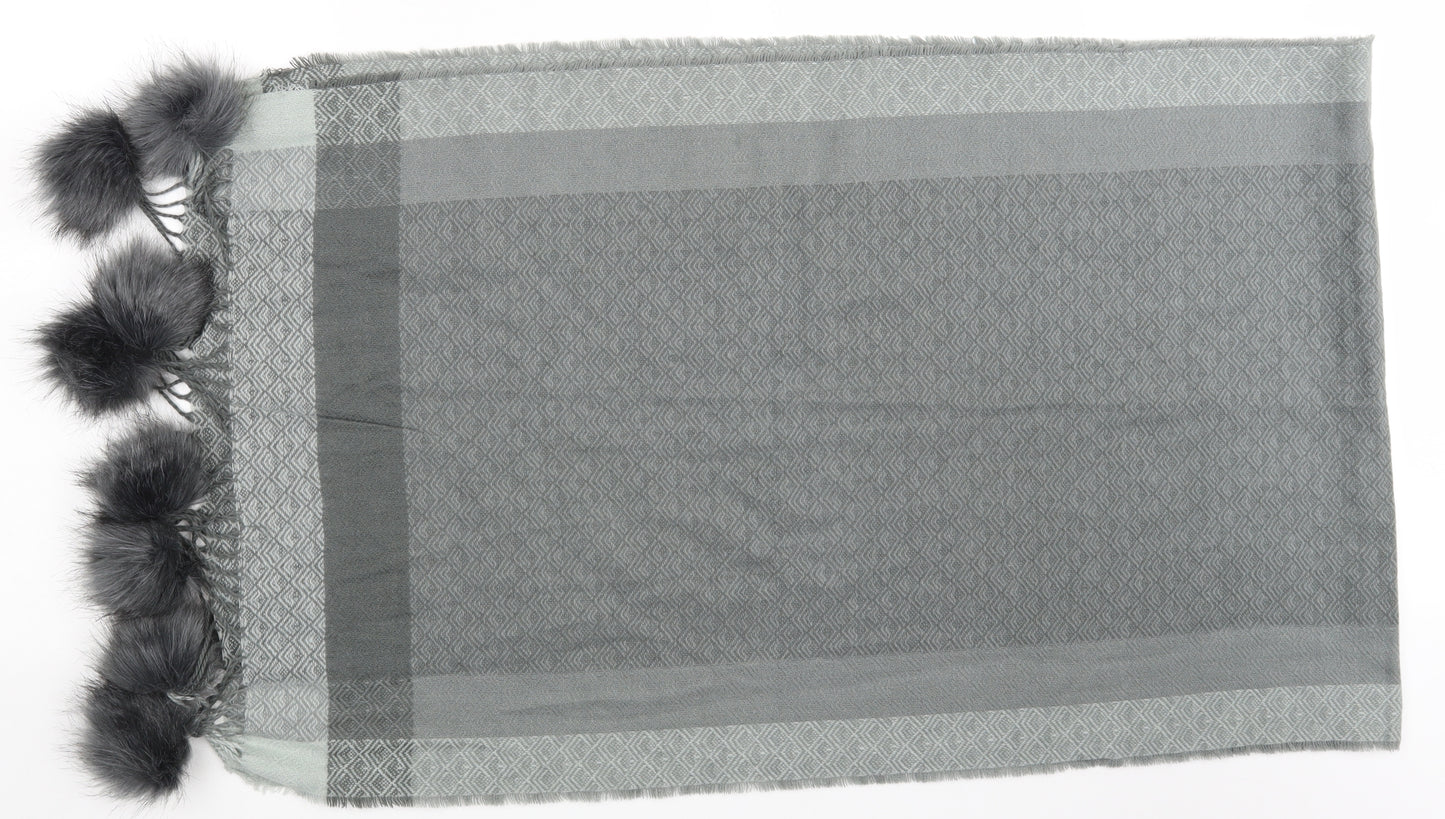 Dorothy Perkins Womens Grey Argyle/Diamond   Scarf