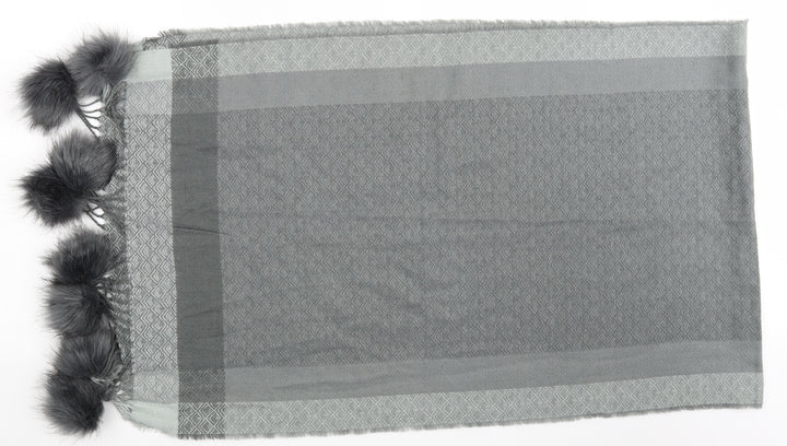 Dorothy Perkins Womens Grey Argyle/Diamond   Scarf