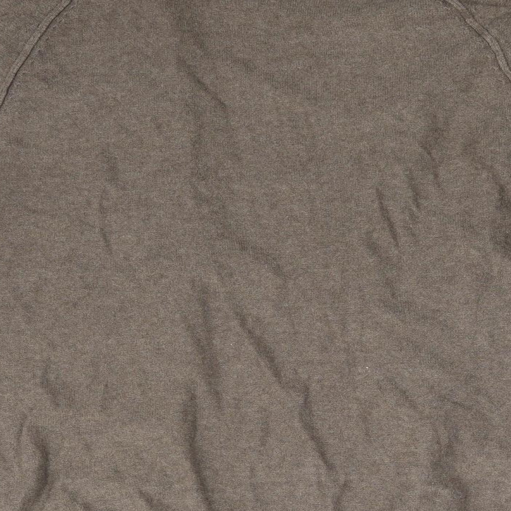 Topman Mens Brown   Cardigan Jumper Size S
