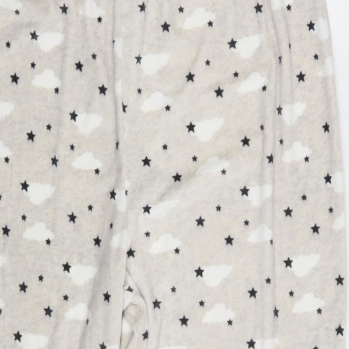 M&Co. Womens Ivory   Sweatpants Trousers Size 16 L26 in