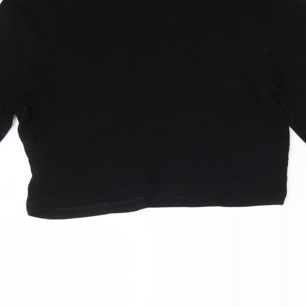 ASOS Womens Black   Basic T-Shirt Size 12