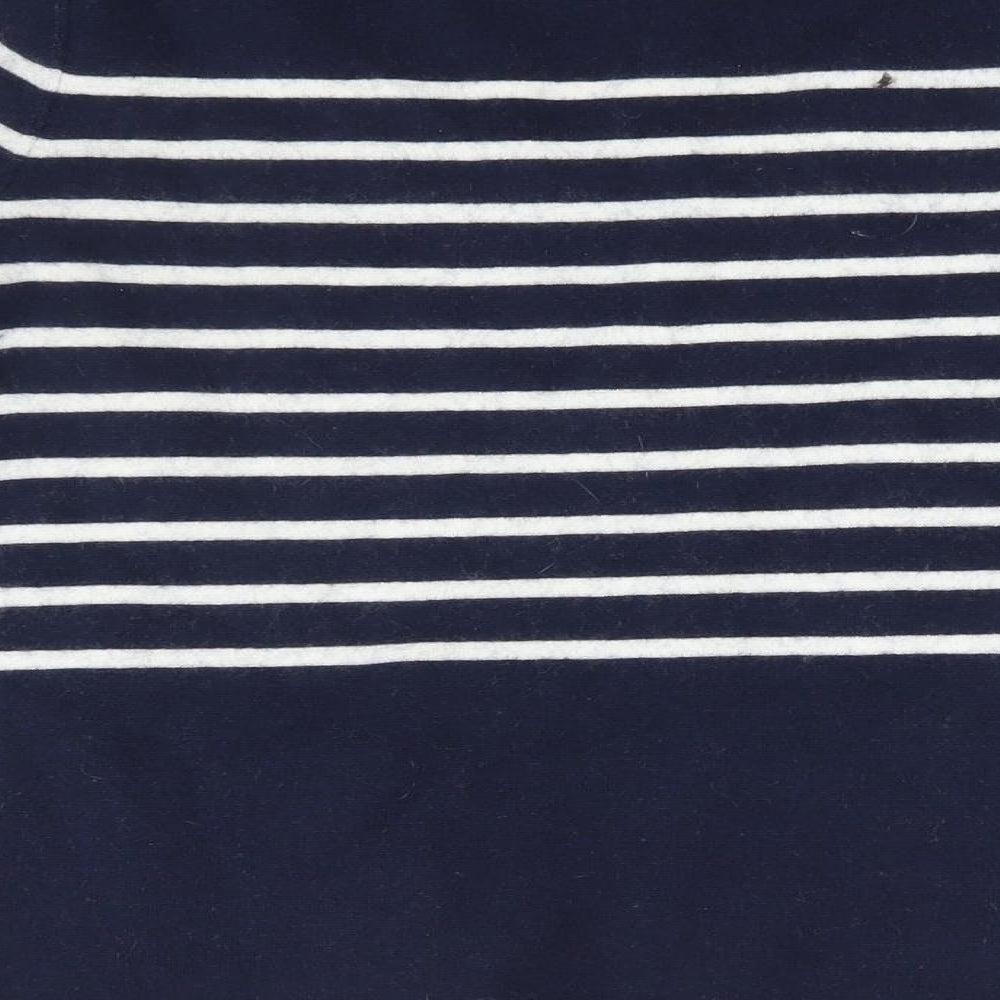Crew Clothing Womens Blue Striped  Pullover Jumper Size 10