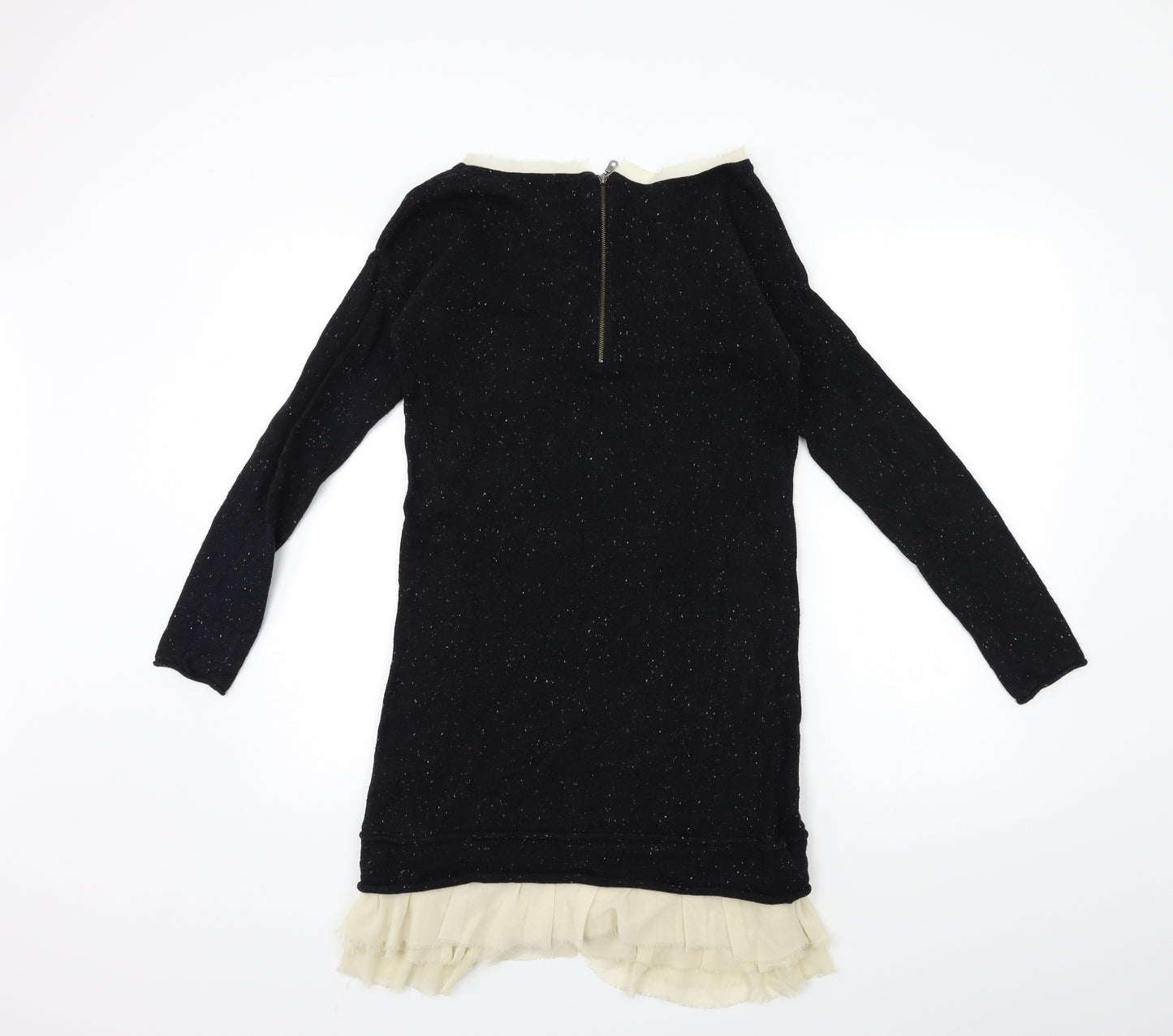 Cape Daisy Womens Black   Jumper Dress  Size S