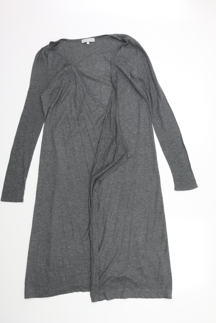 Red Herring Womens Grey Knit Cardigan Jumper Size 8