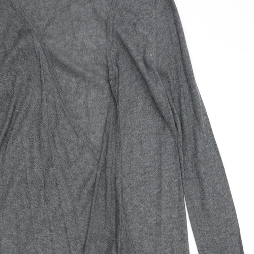 Red Herring Womens Grey  Knit Cardigan Jumper Size 8