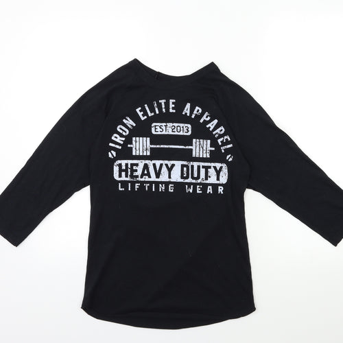icon elite Womens Black   Basic T-Shirt Size XS