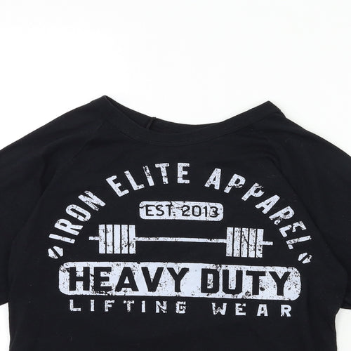 icon elite Womens Black   Basic T-Shirt Size XS
