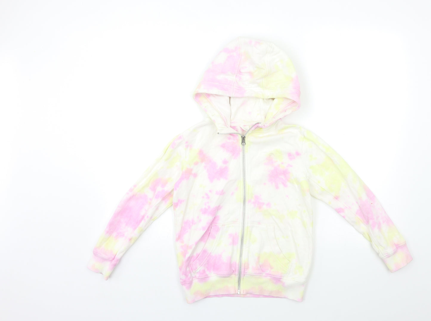 NEXT Girls Pink   Full Zip Hoodie Size 8 Years
