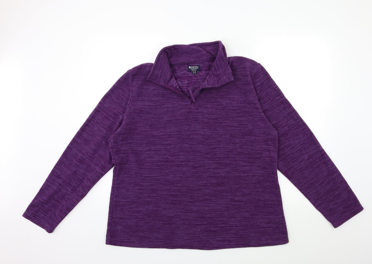 Mountain Warehouse Womens Purple  Fleece Jacket  Size 20