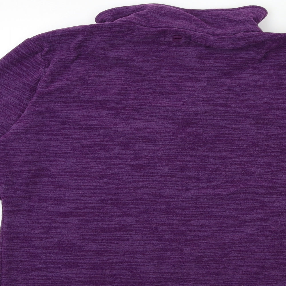 Mountain Warehouse Womens Purple  Fleece Jacket  Size 20