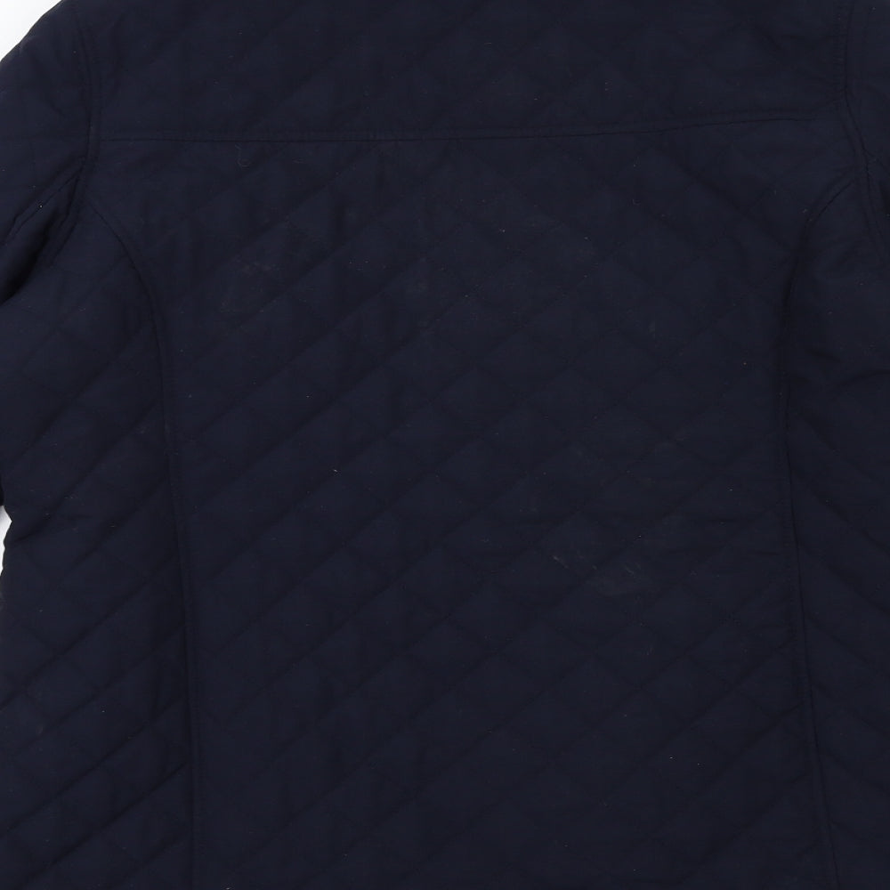 Classic Womens Blue   Overcoat Coat Size 16