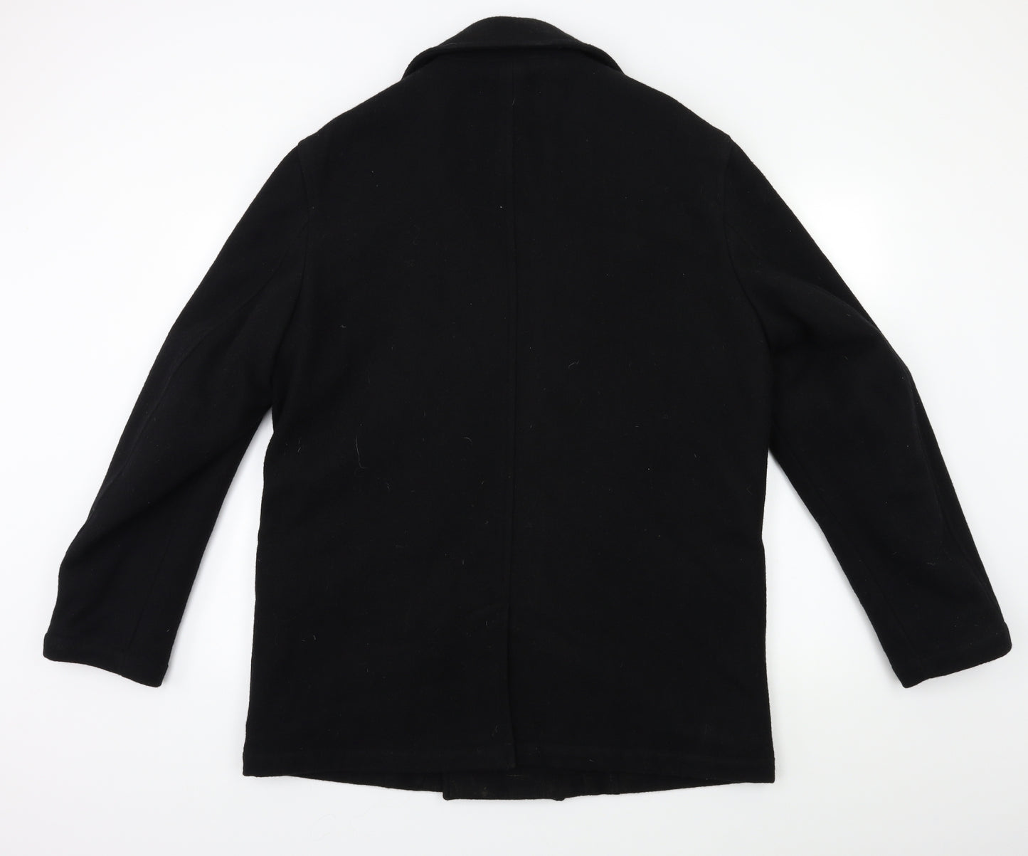 Preworn Mens Black   Jacket Coat Size L