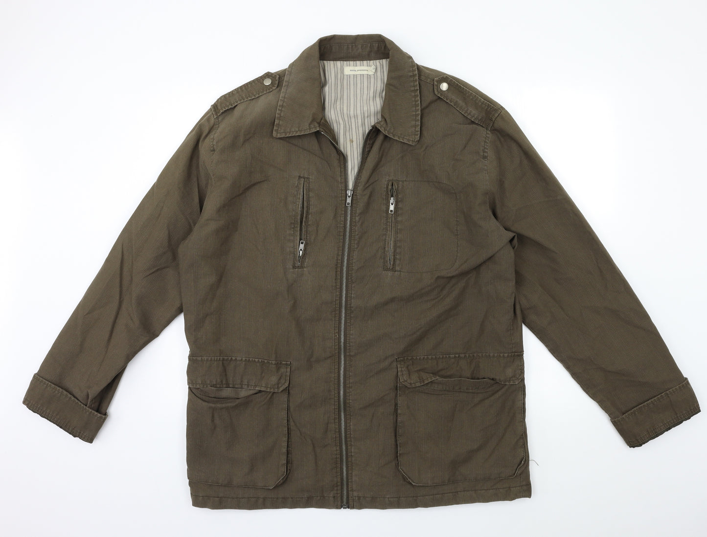 RJR.John Rocha Mens Brown   Jacket Coat Size XL