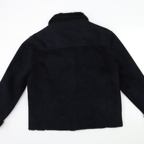 Avenue Womens Black   Jacket Coat Size L