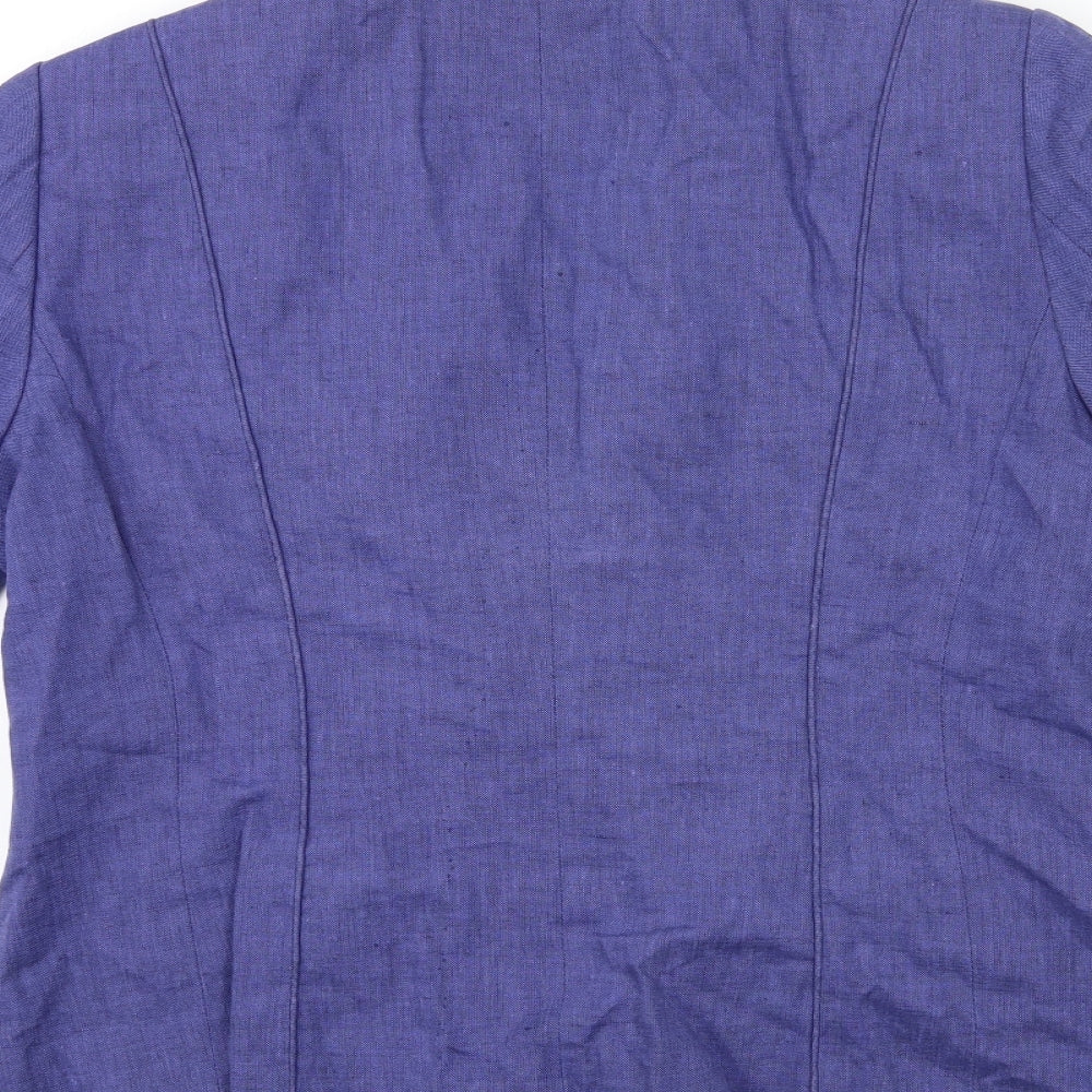 Viyella Womens Blue   Jacket Blazer Size 12